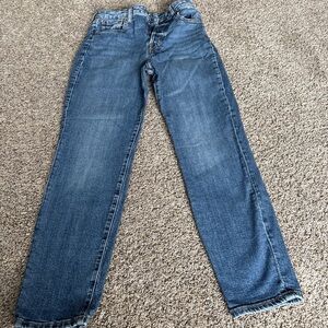 H&M Women's High Rise mom Jeans - Blue